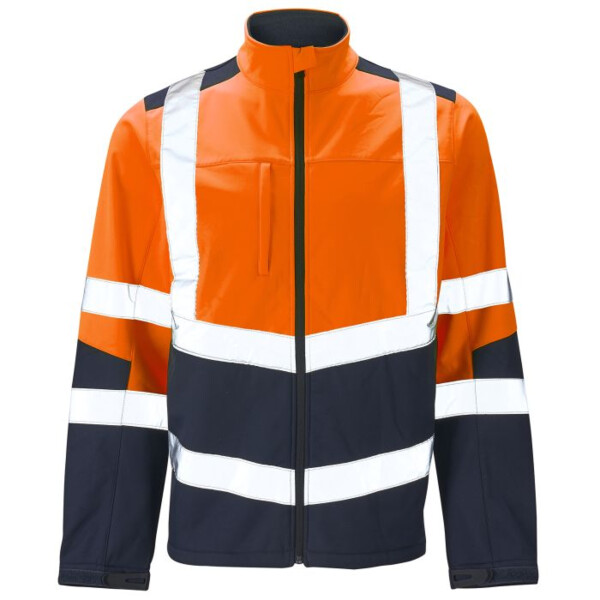 Supertouch Hi-Vis Two Tone Softshell Jacket Thumbnail