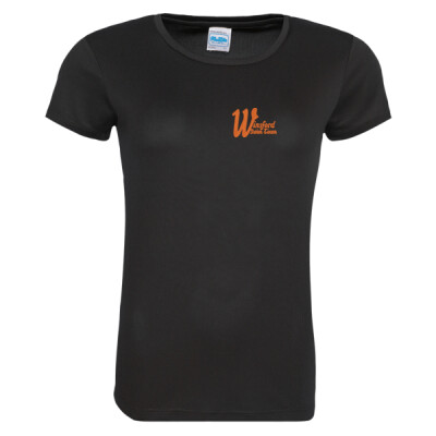 Winsford ASC Team T-Shirt – Ladies (Black) Thumbnail